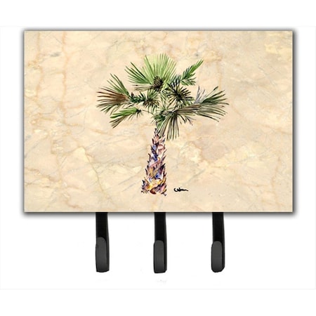 Carolines Treasures 6 x 9 in. Palm Tree Leash or Key Holder 8480TH68